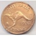 AUSTRALIA 1955 . PRE-DECIMAL PROOF SET . MELBOURNE . 4 COINS